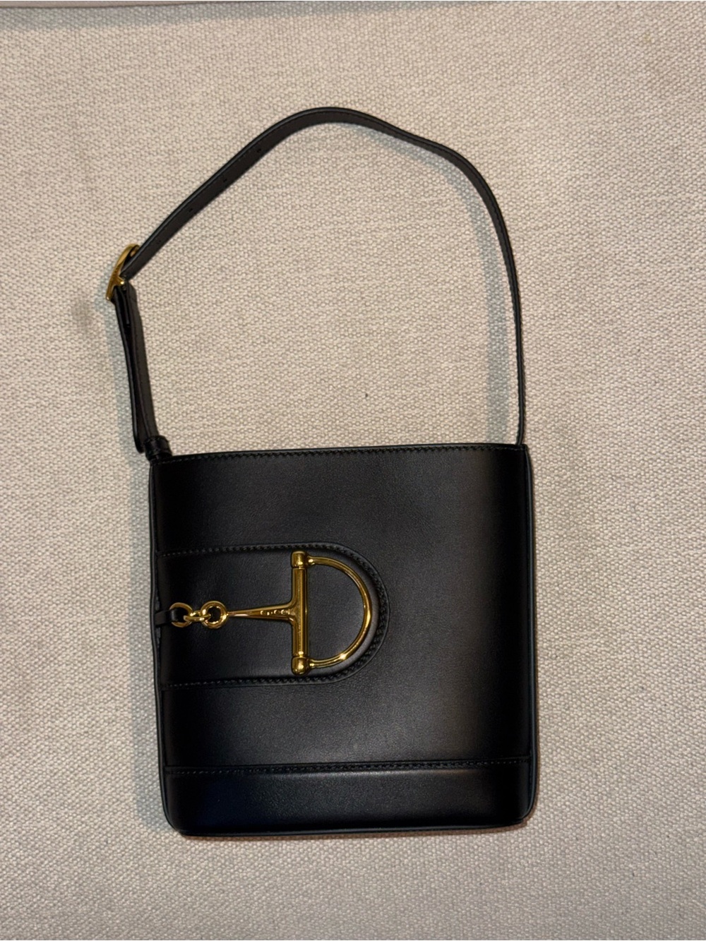 Gucci 1973 Black Leather Crossbody - Picture 9 of 14